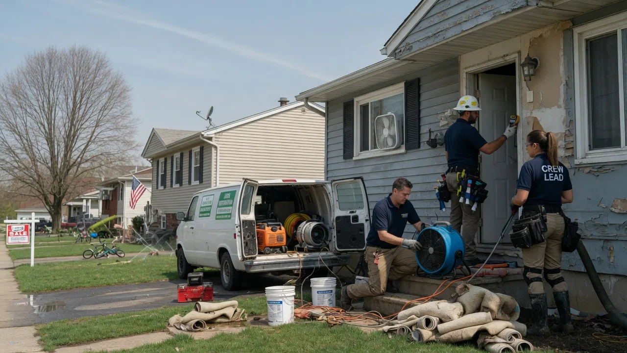 Flood Cleanup in Townville, PA near me