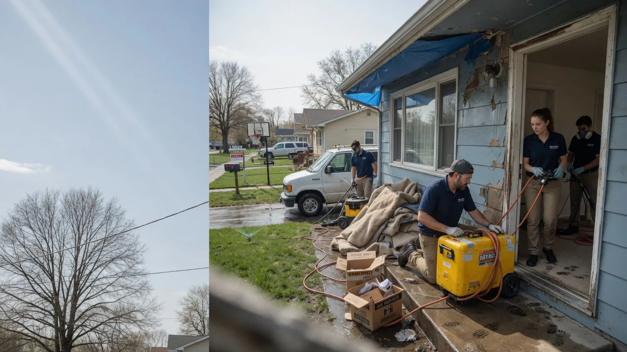 Basement Flood Cleanup in Townville, PA near me